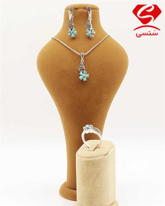 نیم ست فیروزه کد 195